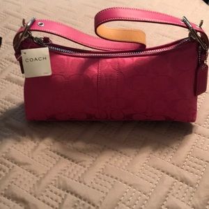 Pink Coach purse-brand new